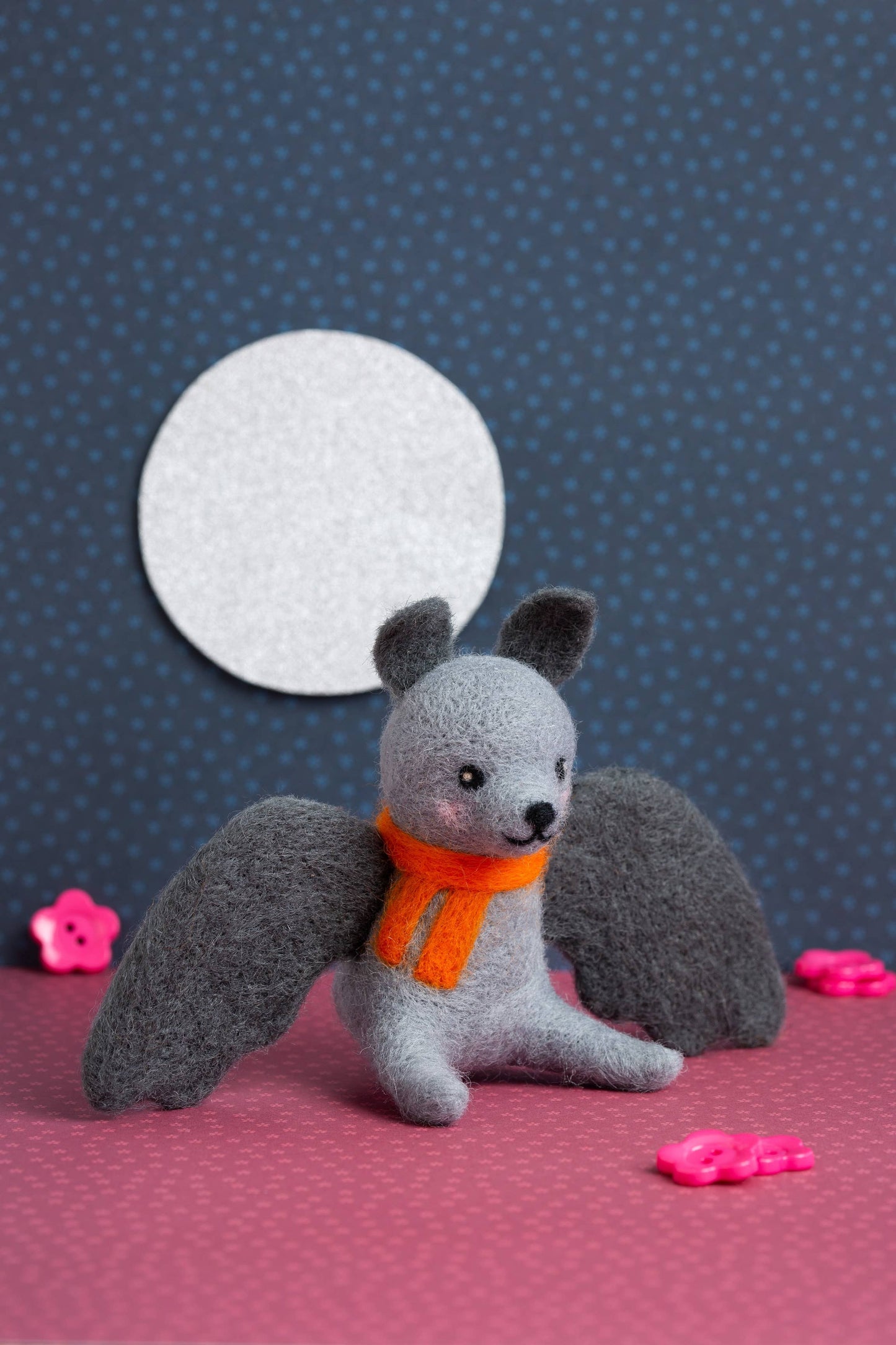 Bat Mini Needle Felting Kit | Complete Craft Kit
