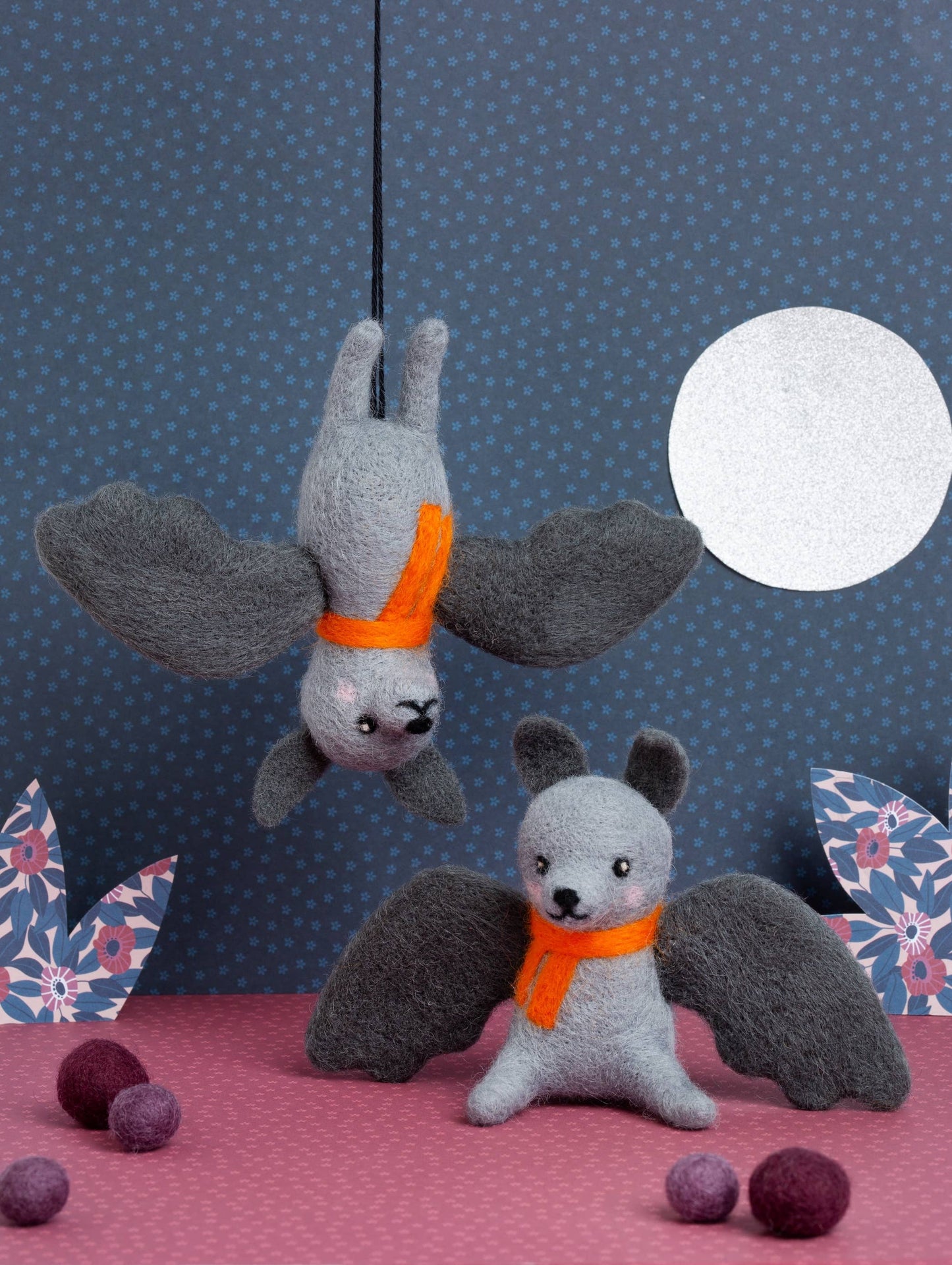 Bat Mini Needle Felting Kit | Complete Craft Kit
