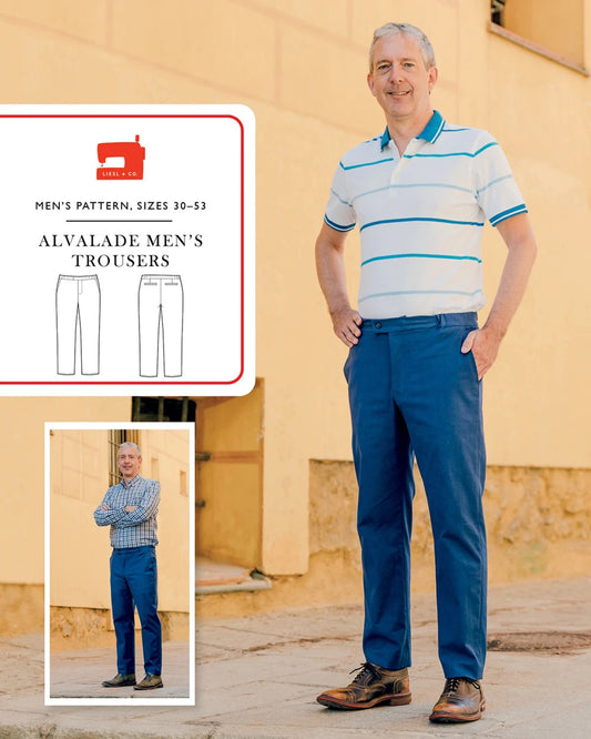 Alvalade Mens Trousers Sewing Pattern