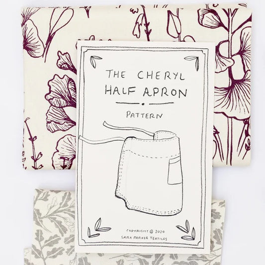 Cheryl Half Apron Pattern from Sara Parker Textiles