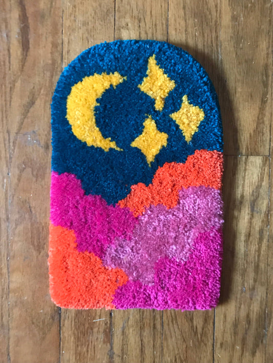 Hi Cutie Tufted Cloud Wall Hanging
