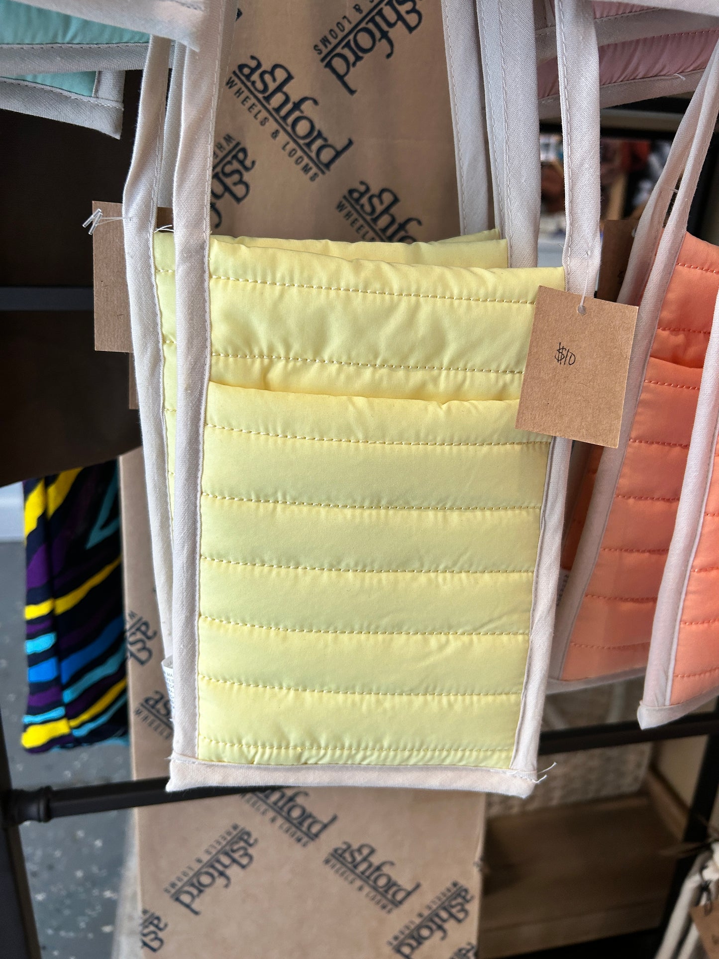 Puff Fabric Cross Body Bag, Toy Holder