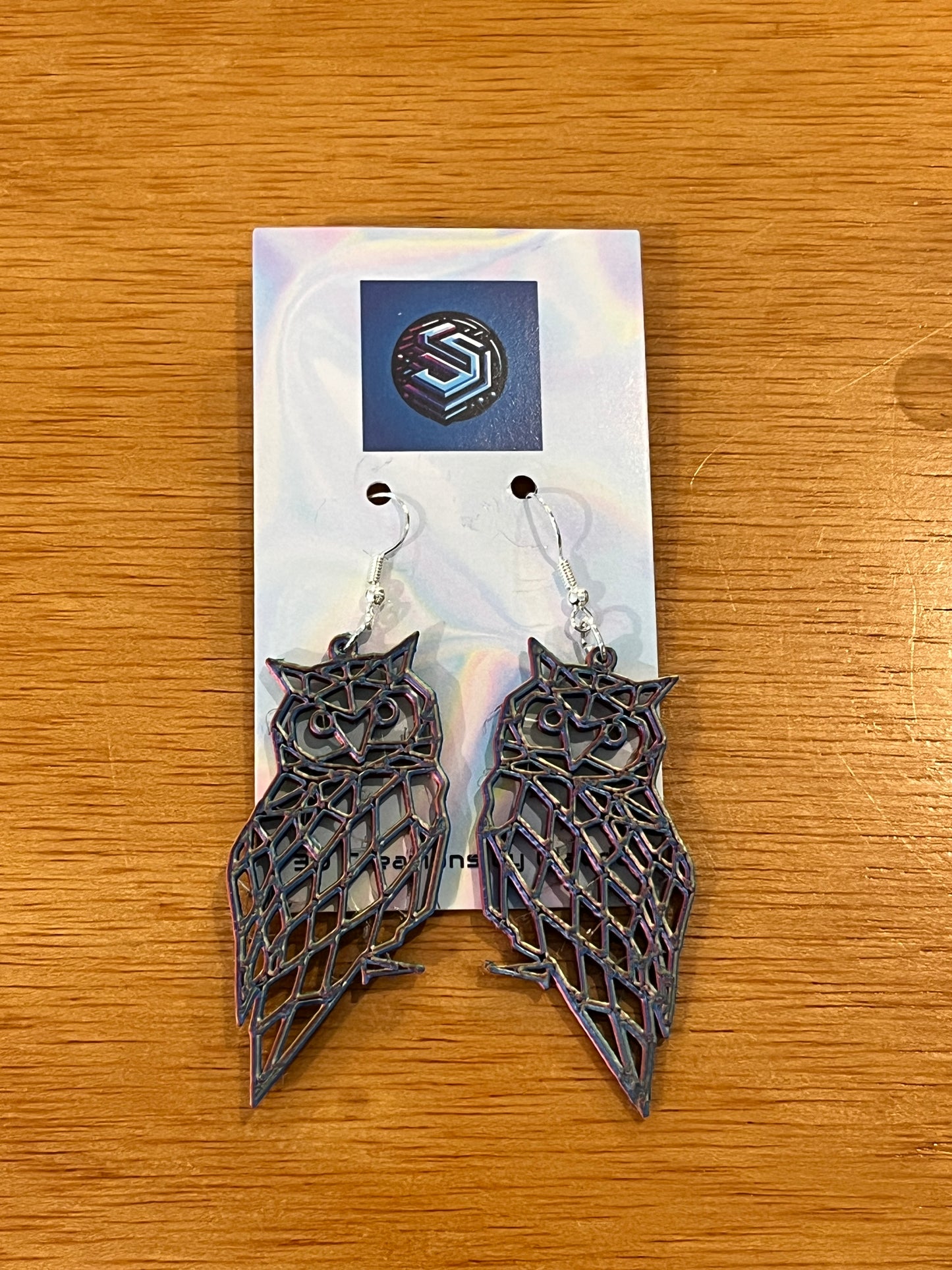 Creations By Claude 3D earrings