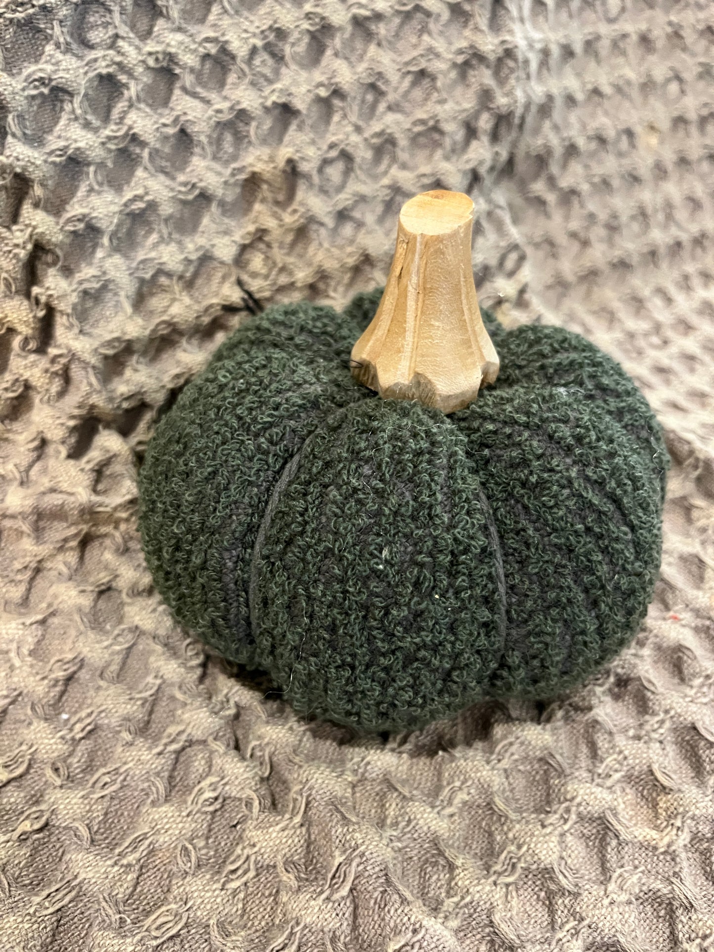 Cotton Blend Bouclé/Velvet Pumpkin