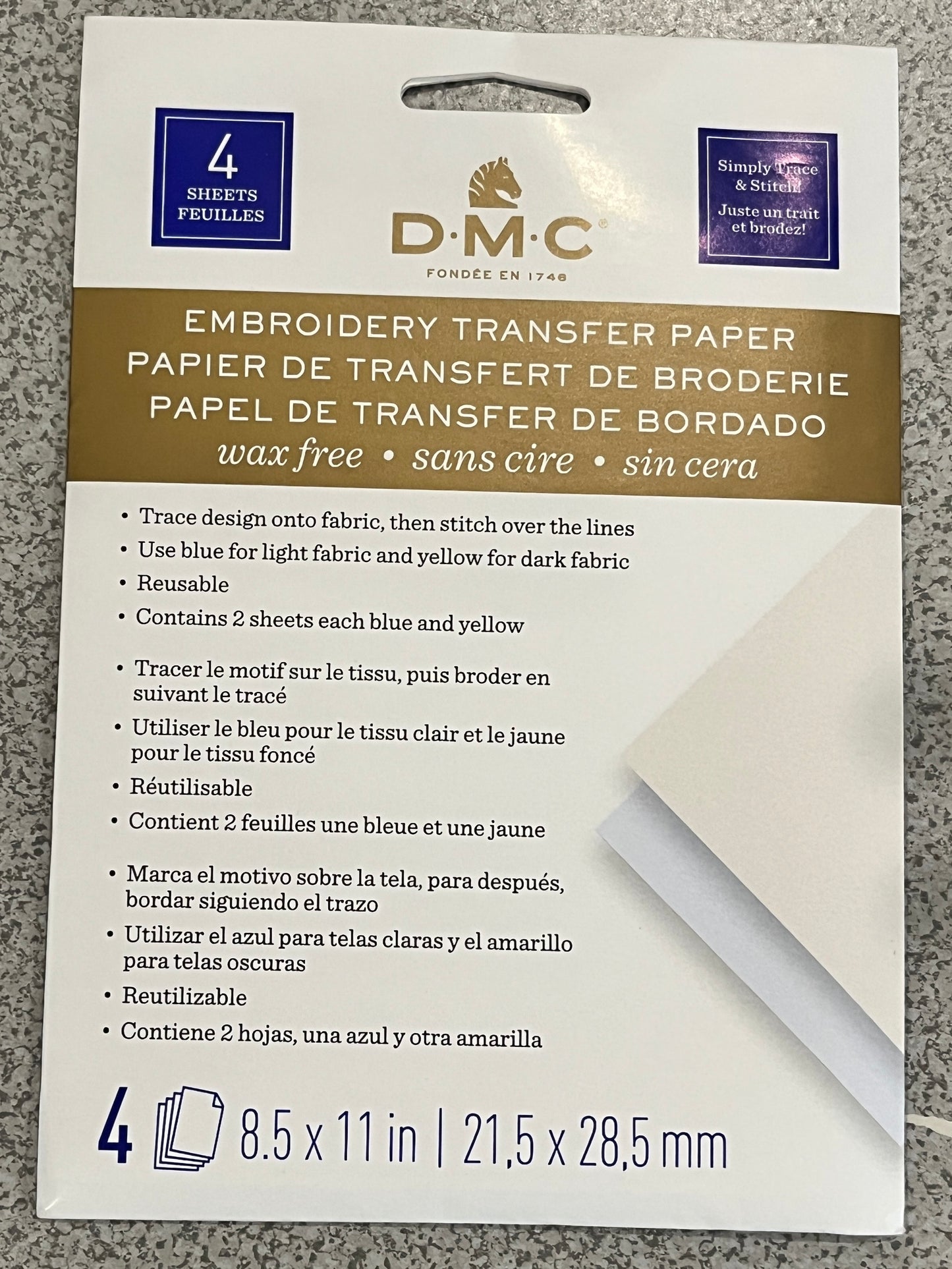 Embroidery Transfer Paper