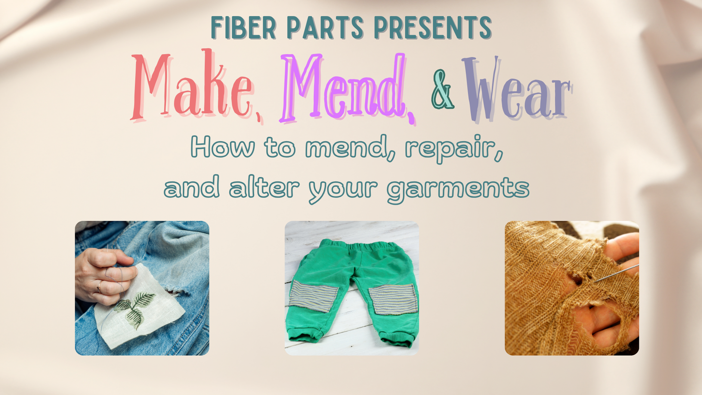 Sewing & Mending Class