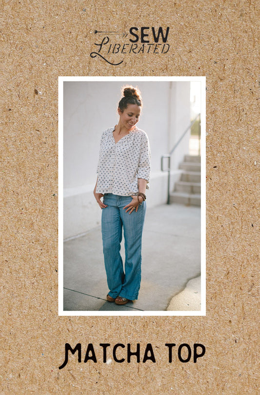 Sew Liberated Patterns Matcha Top