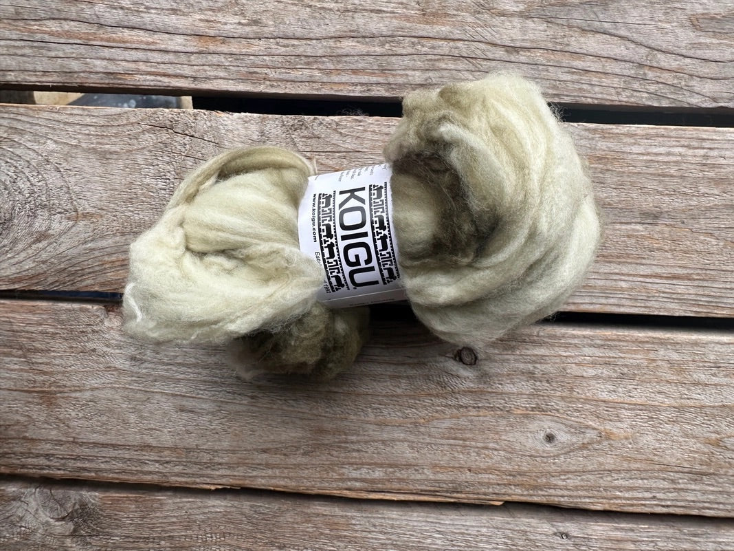 Koigu Merino Fiber - 50g Roving Bundles