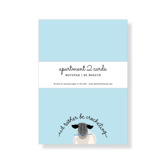 Apartment 2 Cards 4.75x6.5" Notepad
