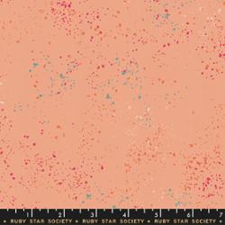 Ruby Star-Speckled Fabric