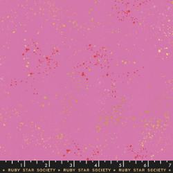 Ruby Star-Speckled Fabric