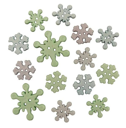 Buttons Galore snowstorm