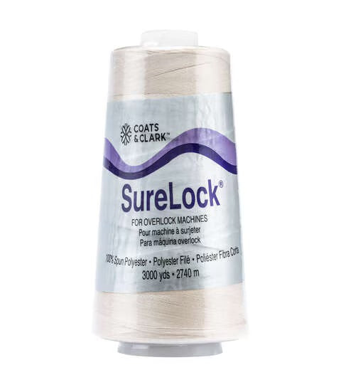 Coats & Clark SureLock 3000yd Spun Polyester Overlock Thread