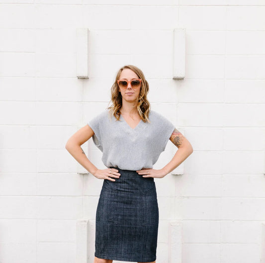 Sew House Seven Sewing Patterns 115 Tabor V-Neck