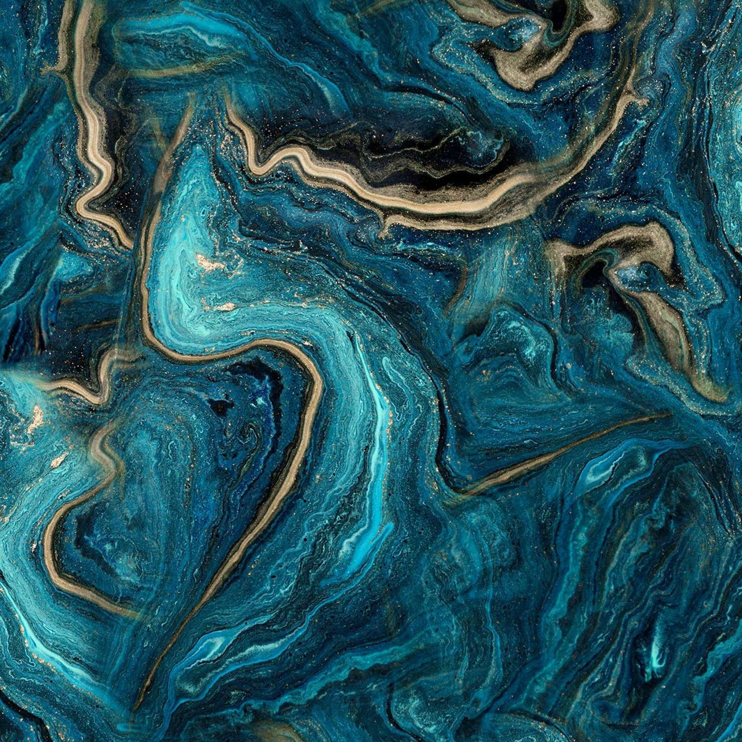 Hoffman Geode & Ink Fabrics Wade