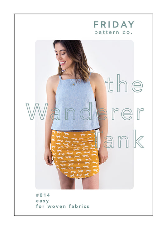 Friday Pattern Co. The Wanderer Tank