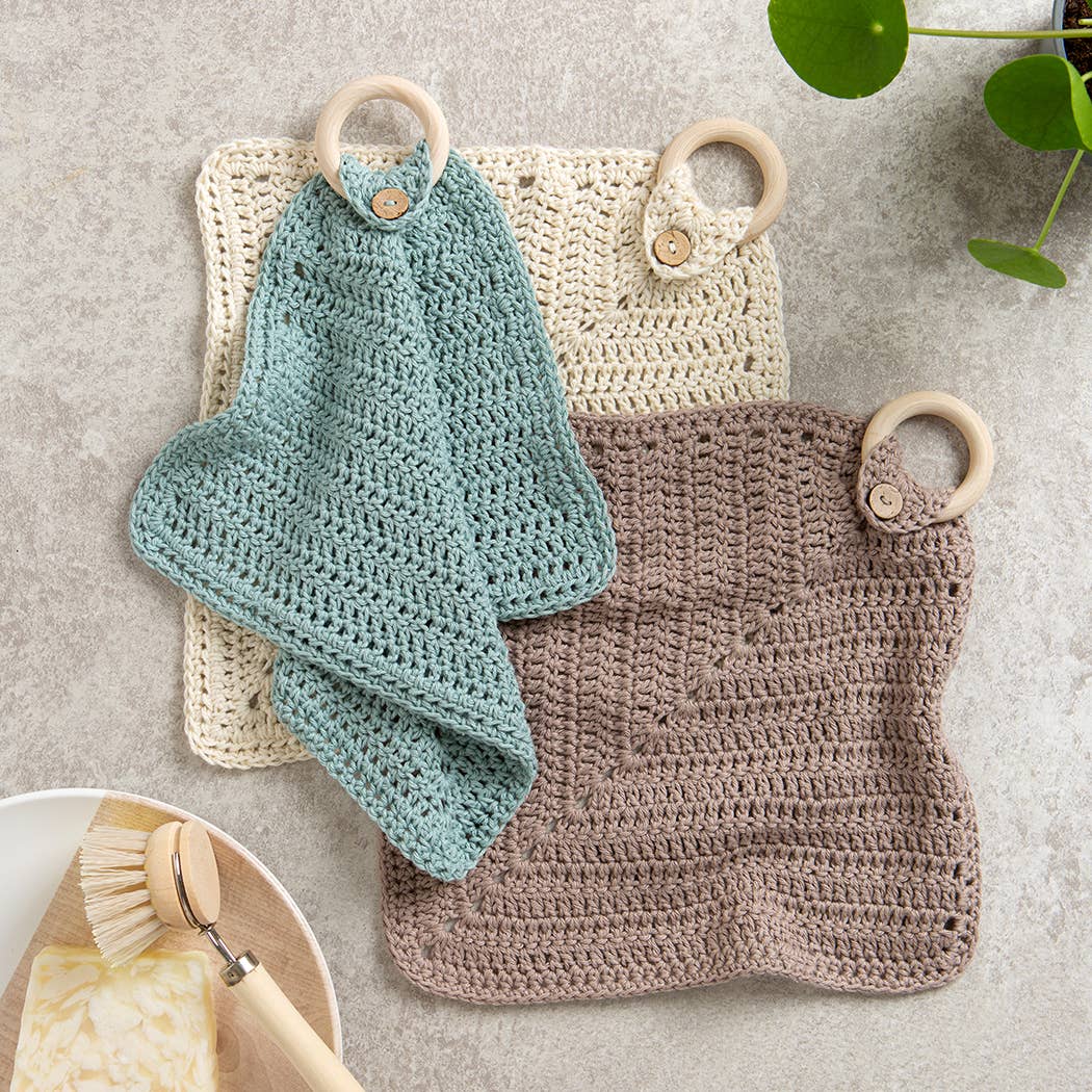 Eco Dish Cloth Easy Crochet Kit