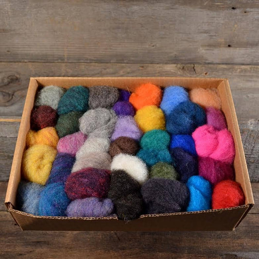 Ultimate Color Pack- - Needle Felting Wool- Roving