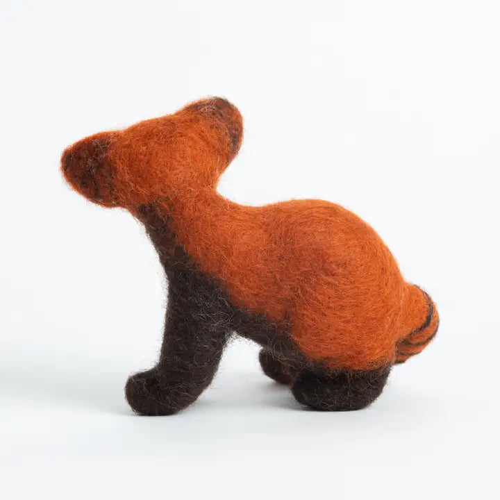 Red Panda Needle Felting Kit | Beginner Craft Kit