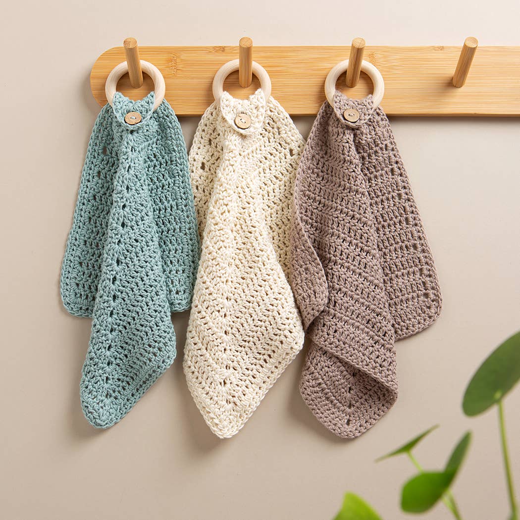 Eco Dish Cloth Easy Crochet Kit