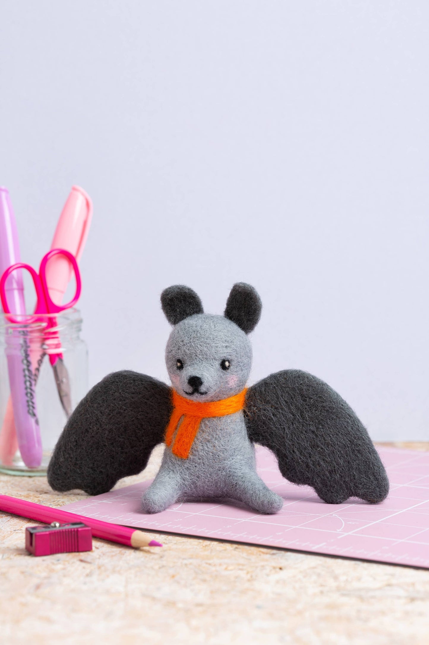 Bat Mini Needle Felting Kit | Complete Craft Kit