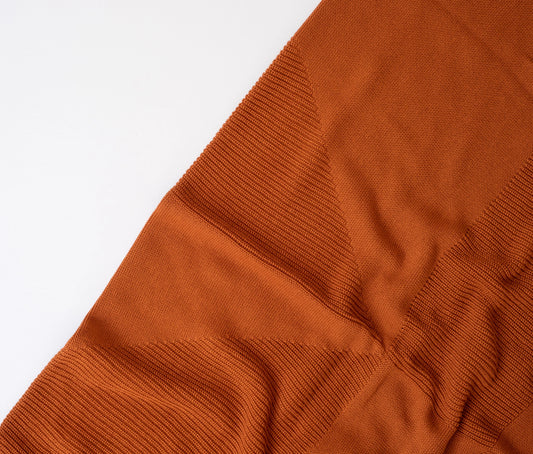 Echoview Geo Panel Throw Terracotta